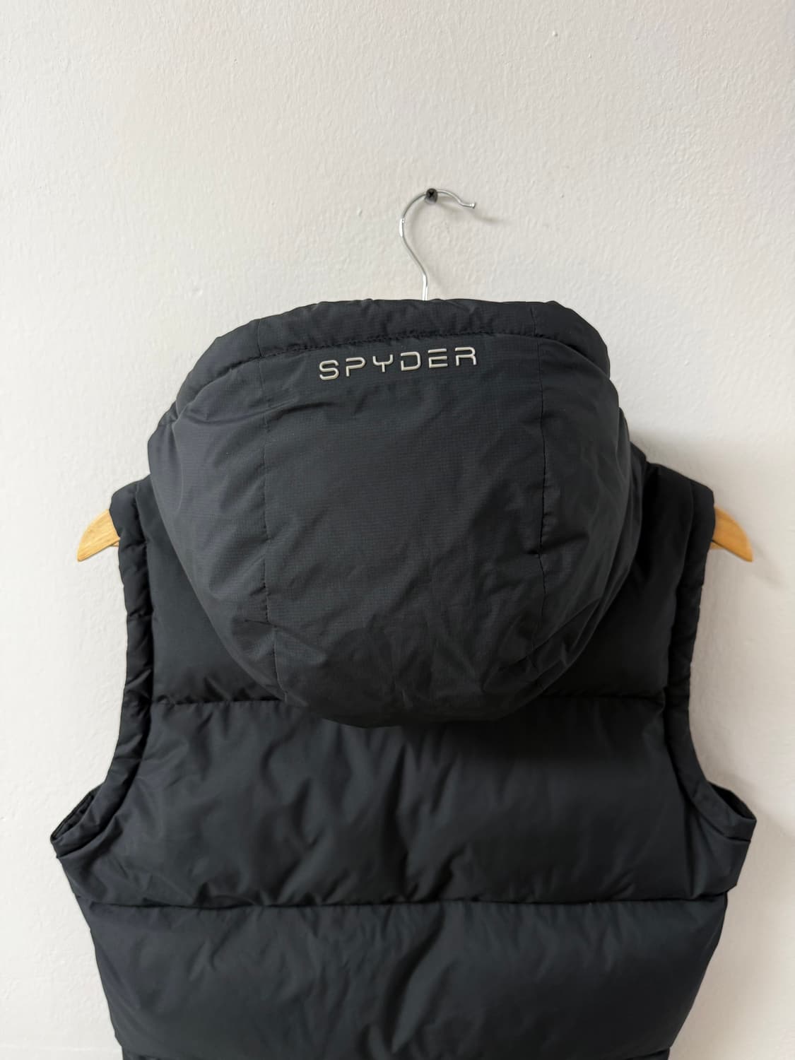 90 S사이즈 스파이더 스키팀 블랙 패딩조끼 상품이미지6