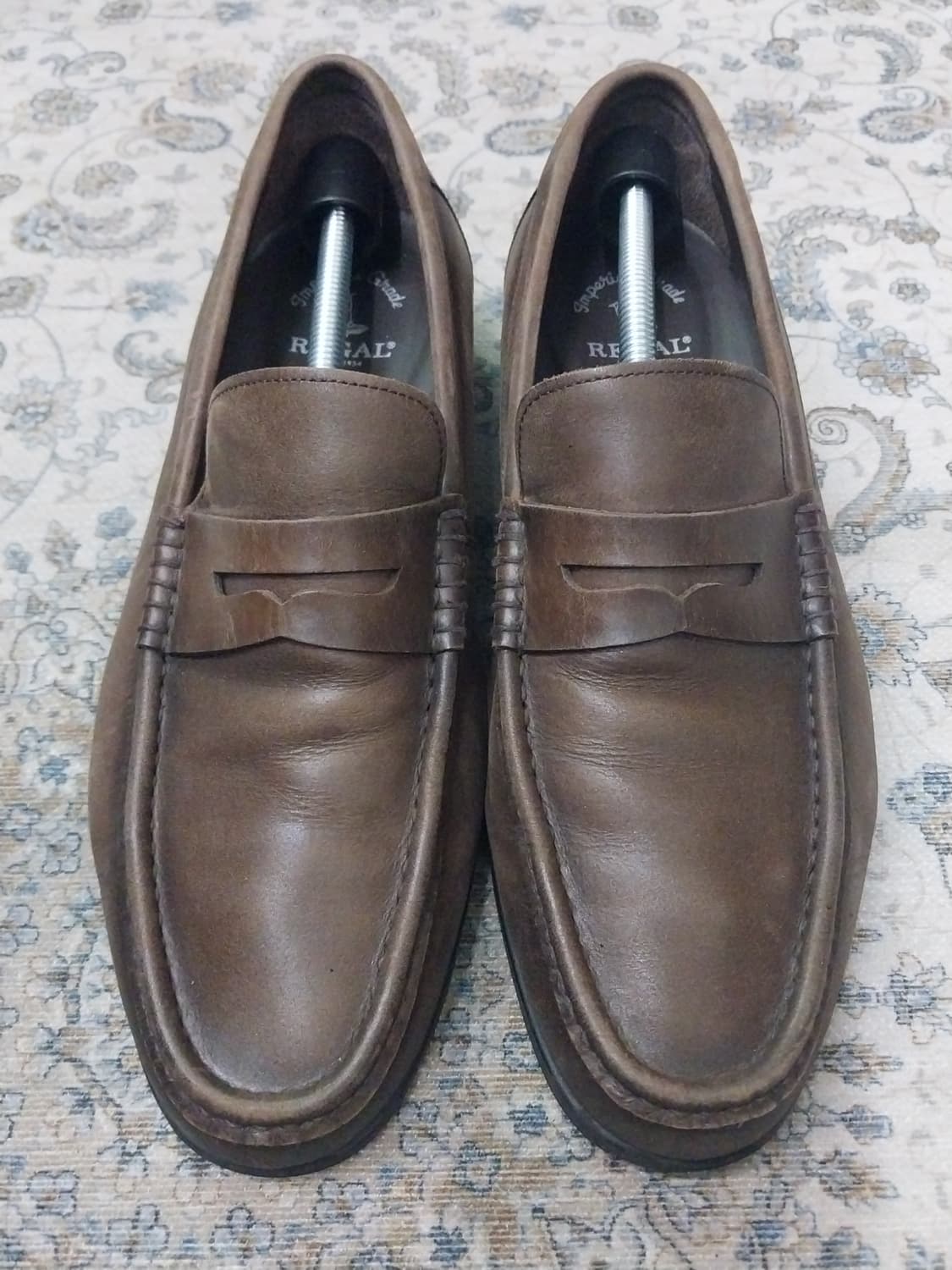 리갈 브라운 가죽 로퍼 245mm 상품이미지1