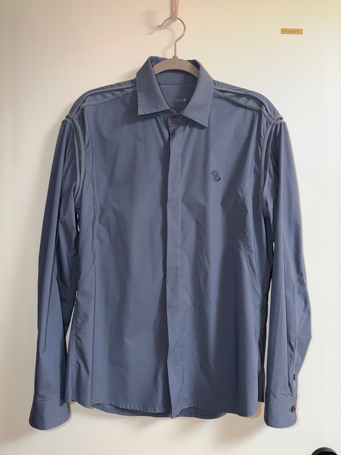 산산기어 23ss TRI-MESH SHIRTS [SPRUCE BLUE] 상품이미지1