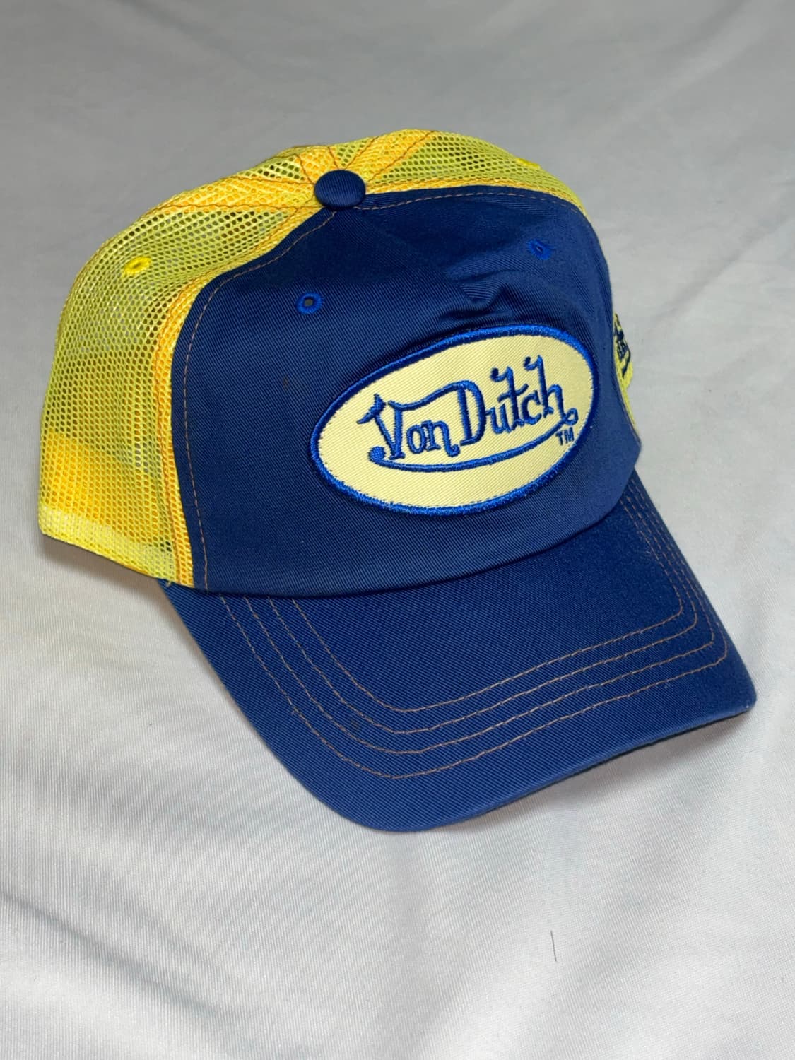 Von dutch yellow navy mesh hat 상품이미지1