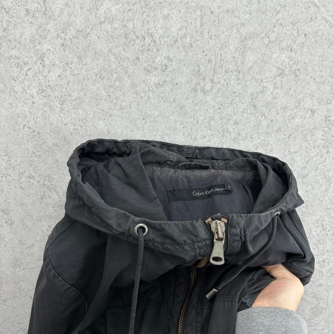100 캘빈클라인 여자 워싱 야상 자켓 상품이미지5