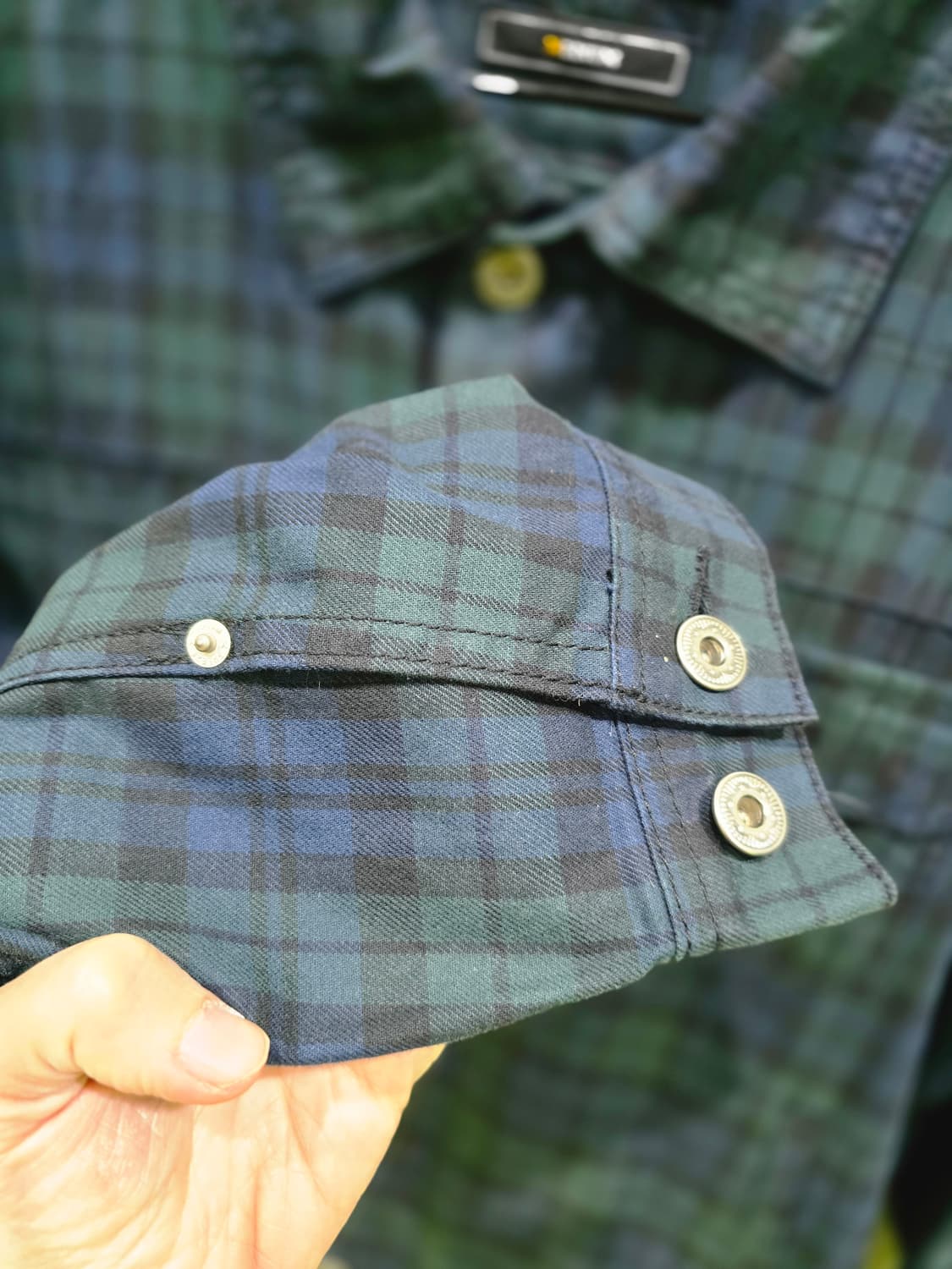 FRIZMWORKS 체크 셔츠 자켓 M 상품이미지3