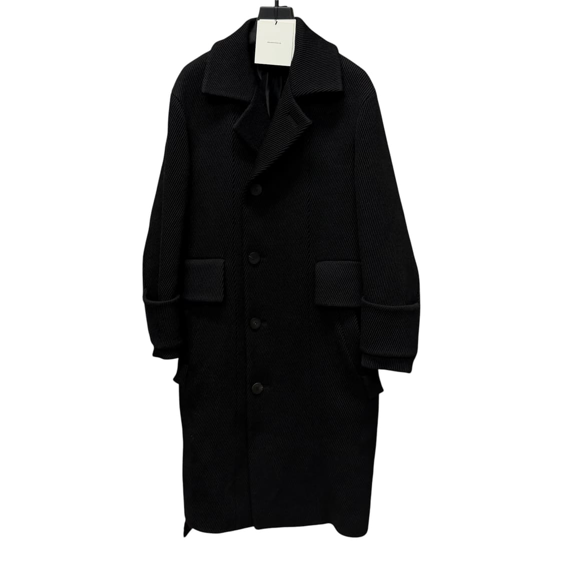 우영미 턴업 벨티드 울 코트 ( 100~105 ) 상품이미지1