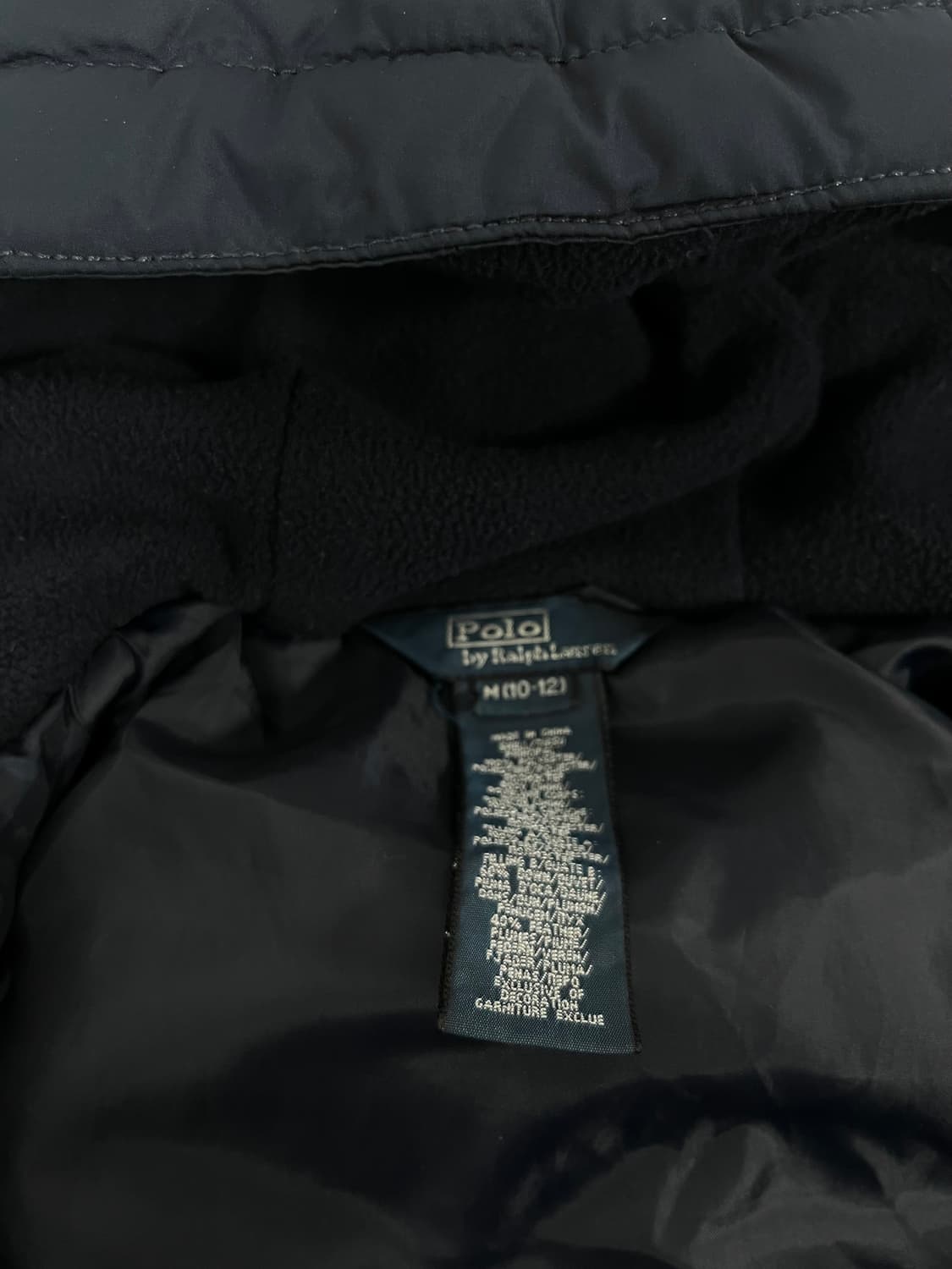 폴로 빅 포니 패딩 네이비 상품이미지5