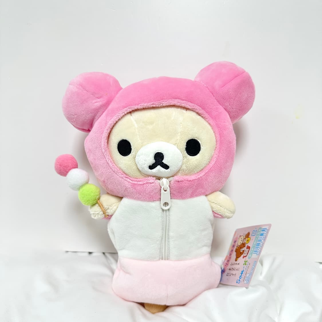 산엑스 코리락쿠마 리락쿠마 삼색 당고 침낭 찻집 시리즈 상품이미지1