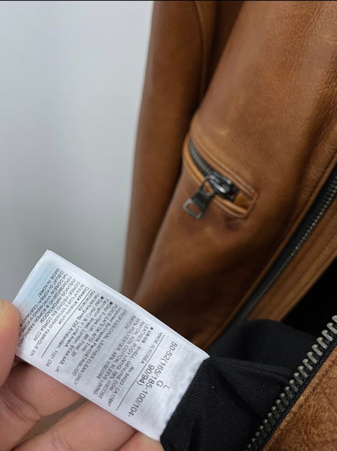 105) 바나나리퍼블릭 24ss 가죽자켓  상품이미지6