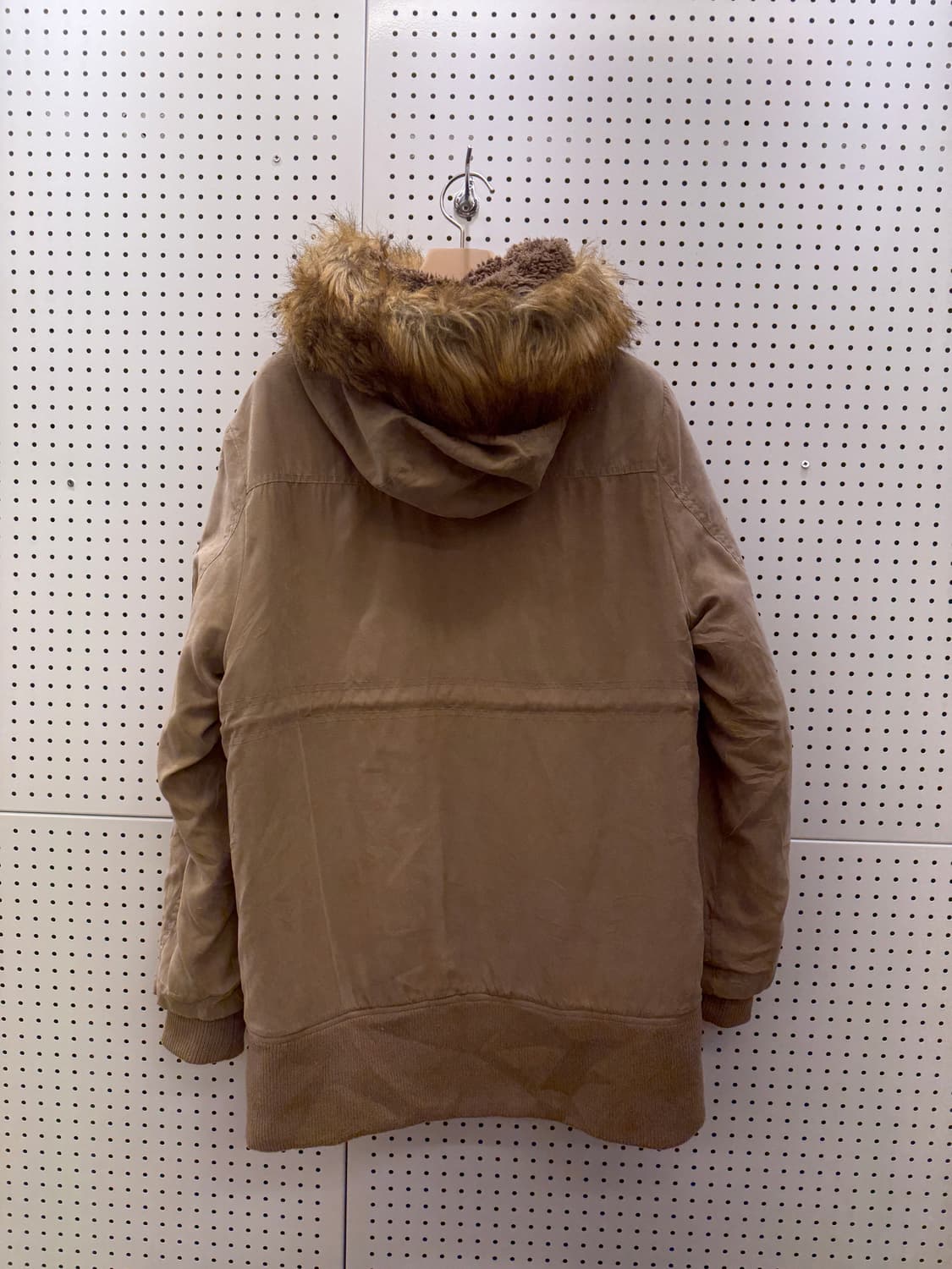 빈티지 y2k 퍼 야상 자켓 U286 상품이미지3