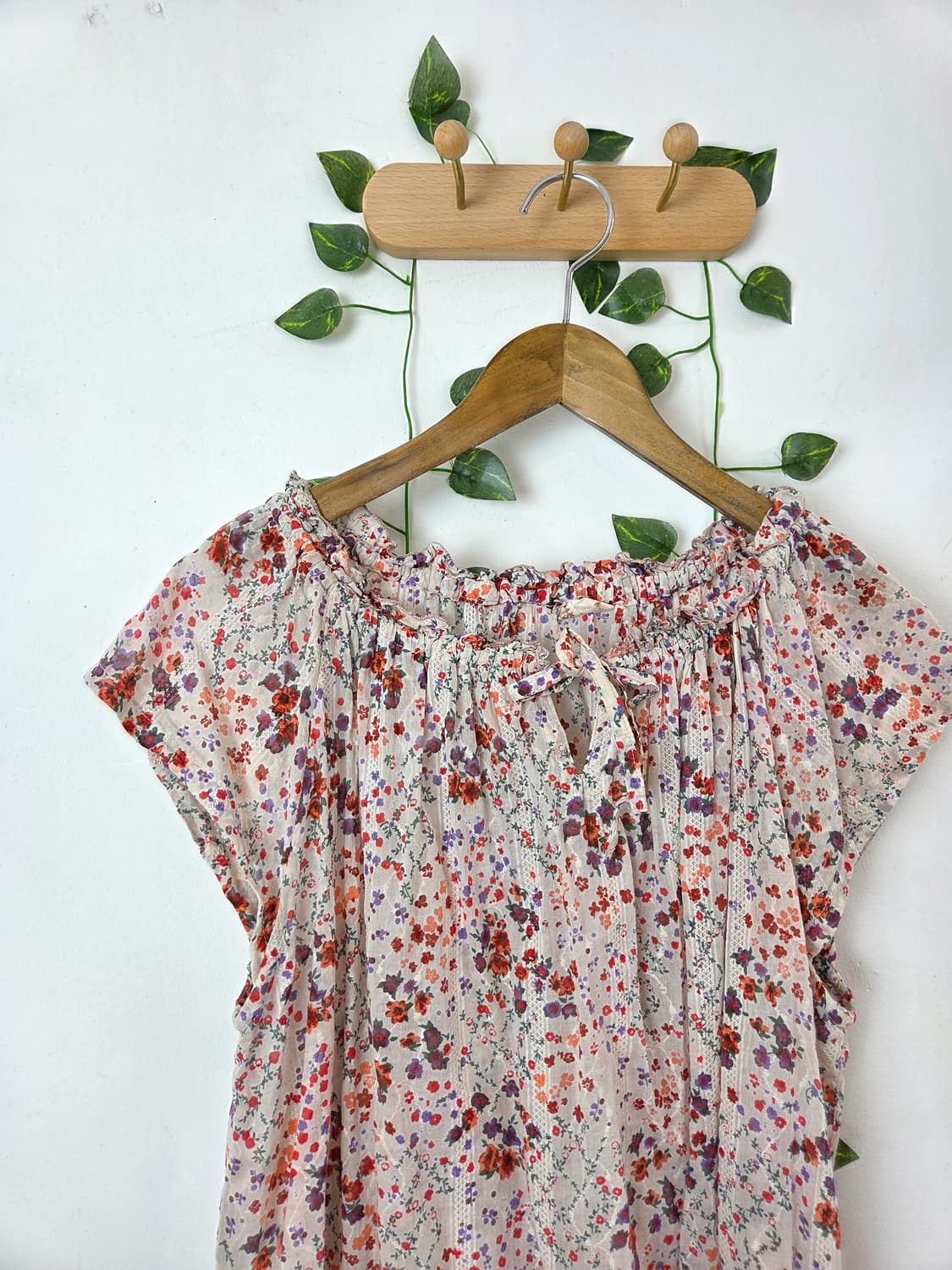 잔꽃 여리여리 블라우스 상품이미지2