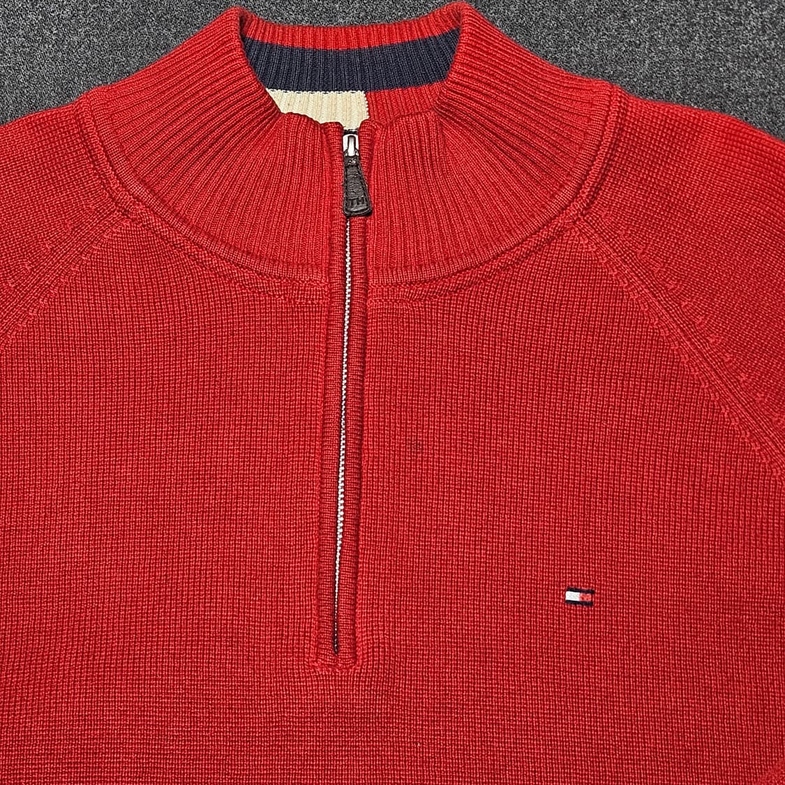 타미힐피거 남성 반집업 니트 105 상품이미지2