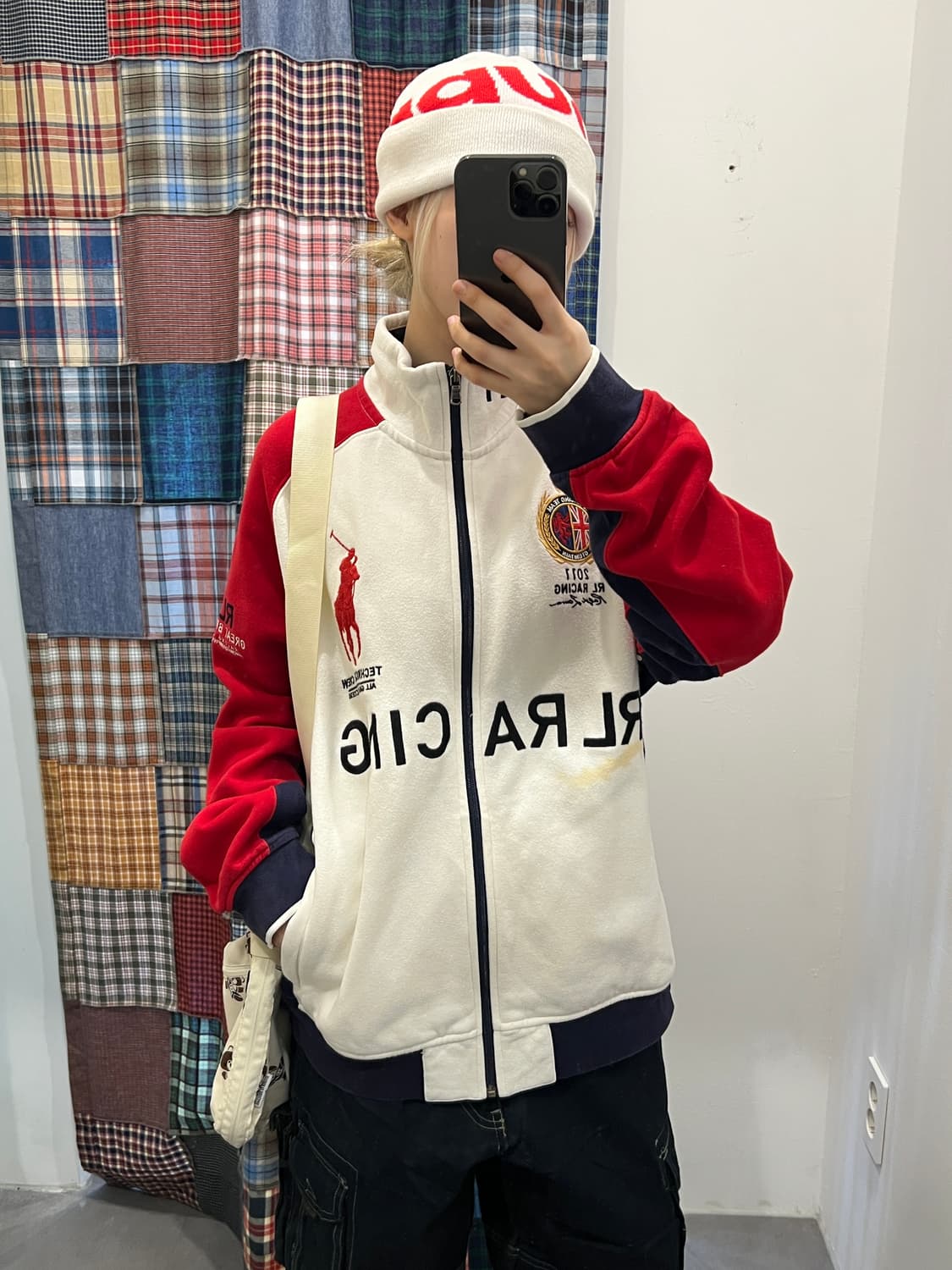 폴로 빅포니 레이싱 반집업 상품이미지1