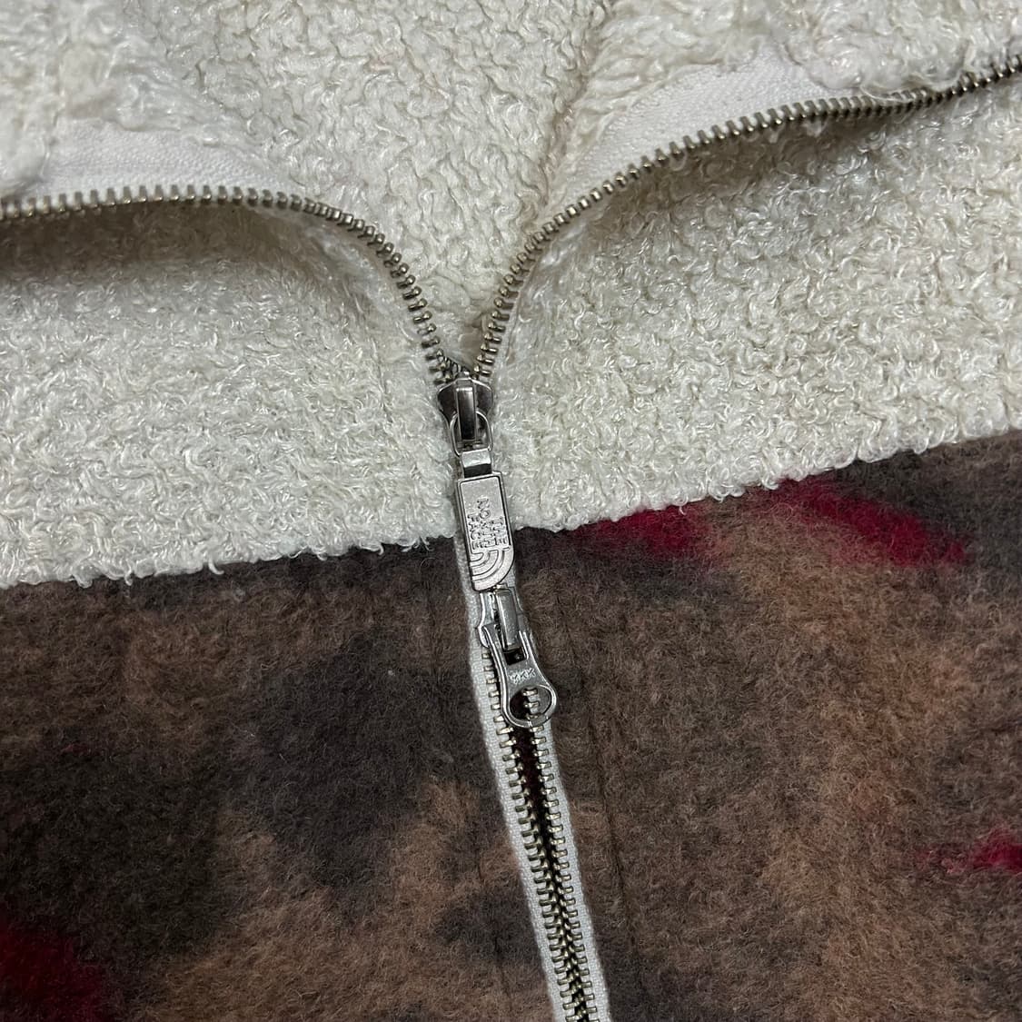 (L) 노스페이스 퍼플라벨 카모 플리스 집업  상품이미지6