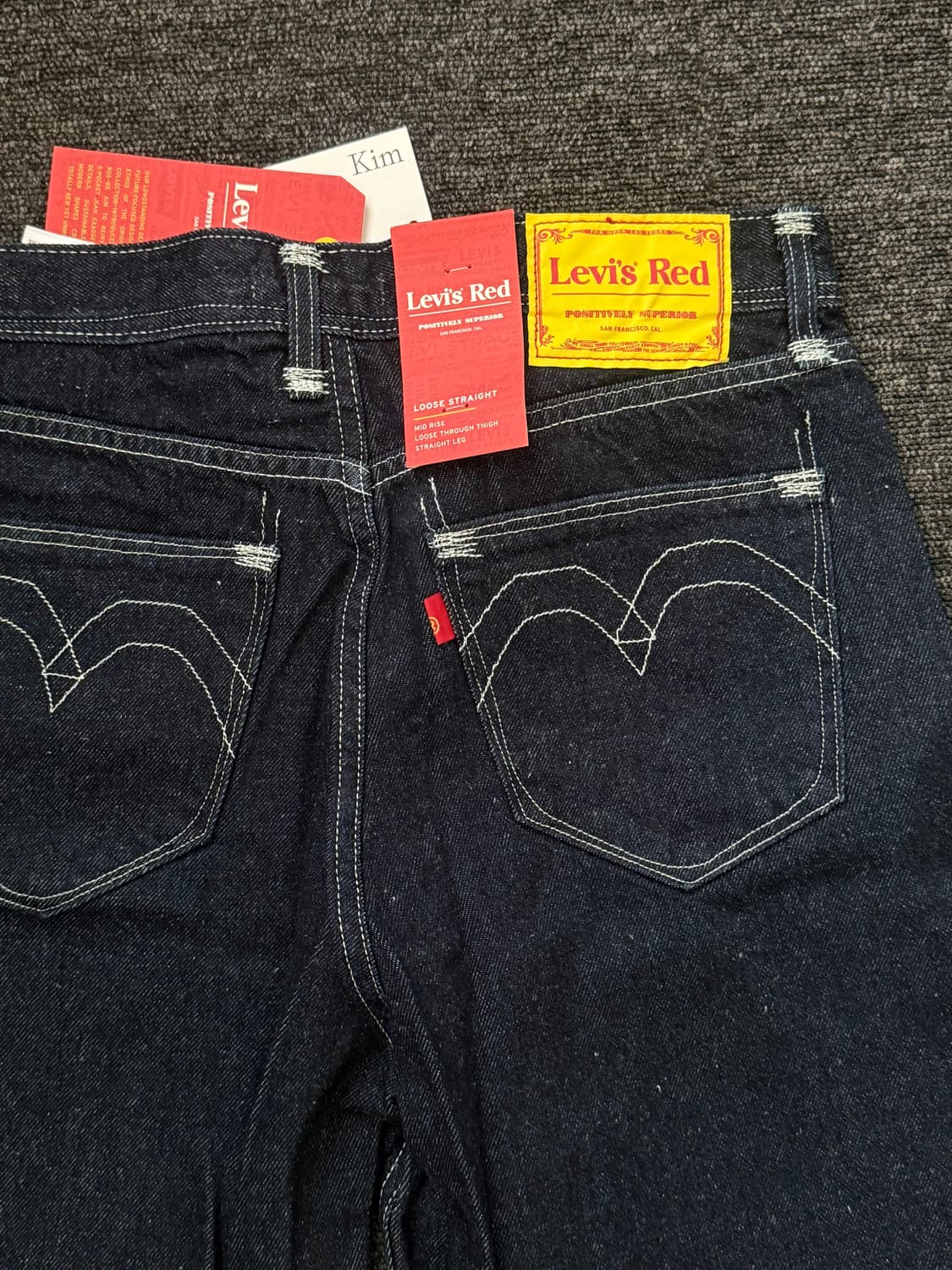 [27] 마뗑킴 리바이스 루즈 스트레이트 데님 상품이미지1