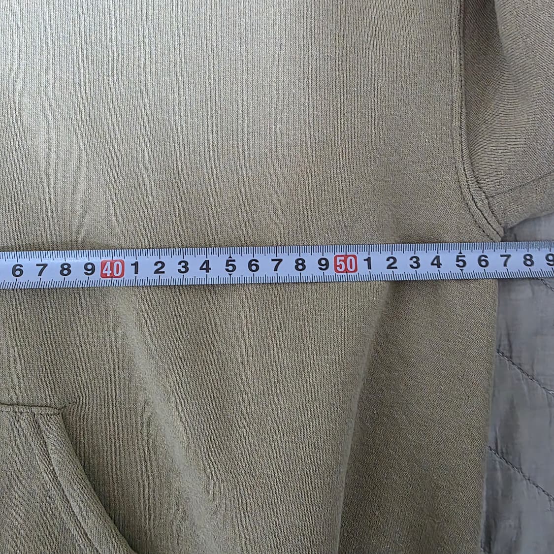 [L] 90s 빈티지 러셀 애슬레틱 탄, 베이지 후드집업 ver. 페인팅 상품이미지9