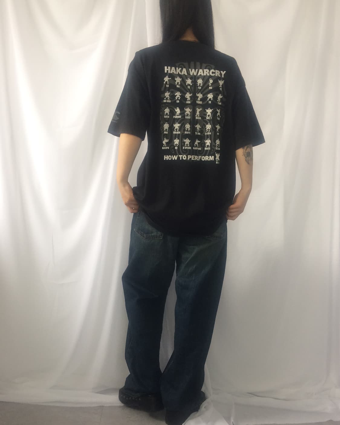 Haka printing t shirt 상품이미지8