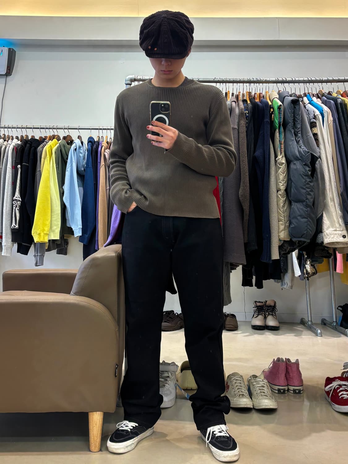 아르마니 익스체인지 멀티지퍼 니트 상품이미지6