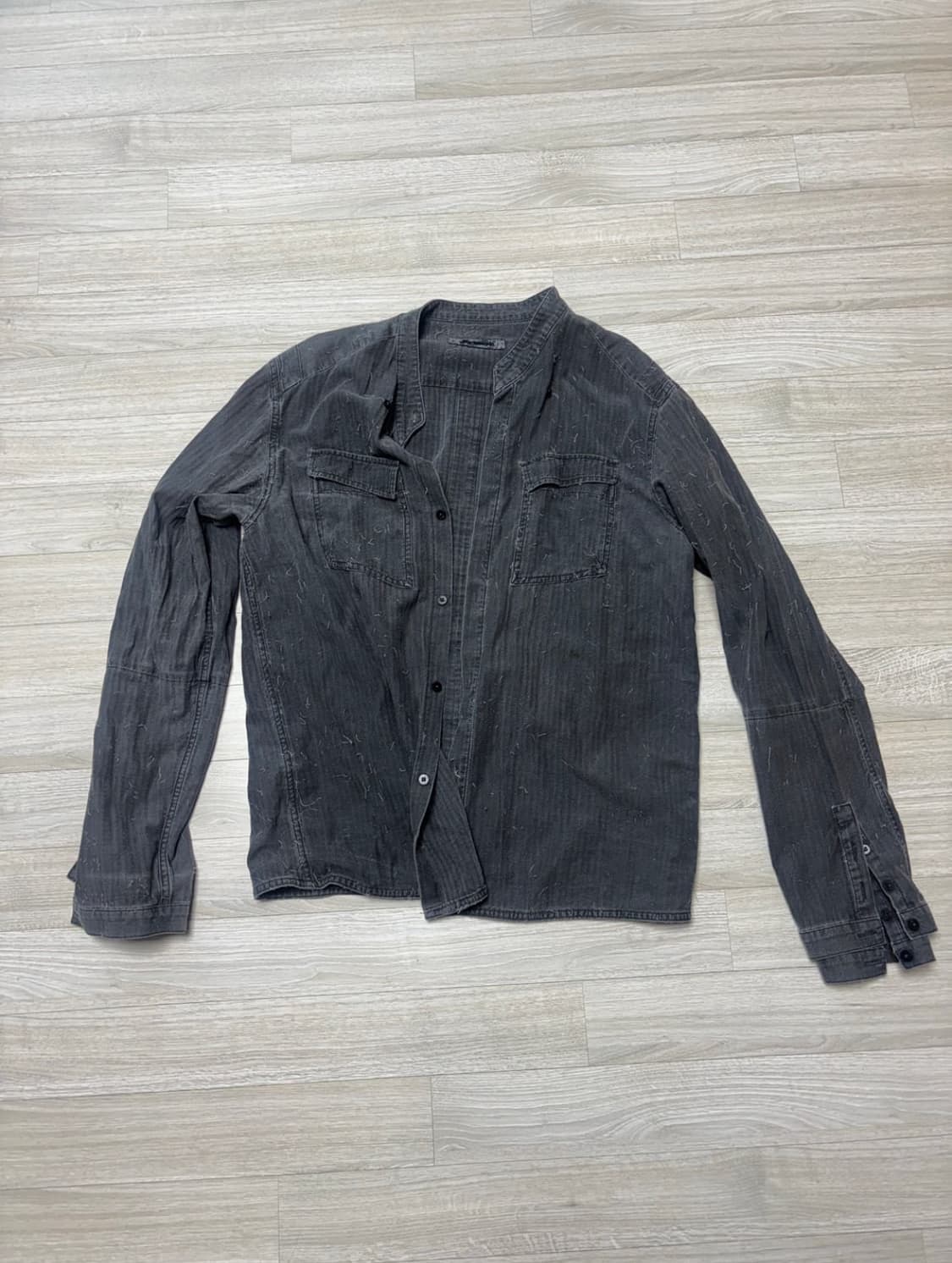 블랙멀 더블 슬리브 셔츠 L 상품이미지1