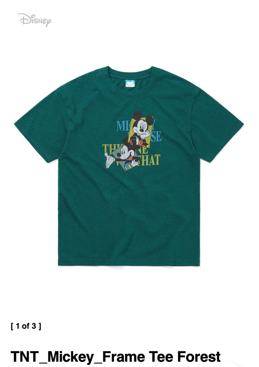 디스이즈네버댓) TNT_Mickey_Frame Tee M 상품이미지1