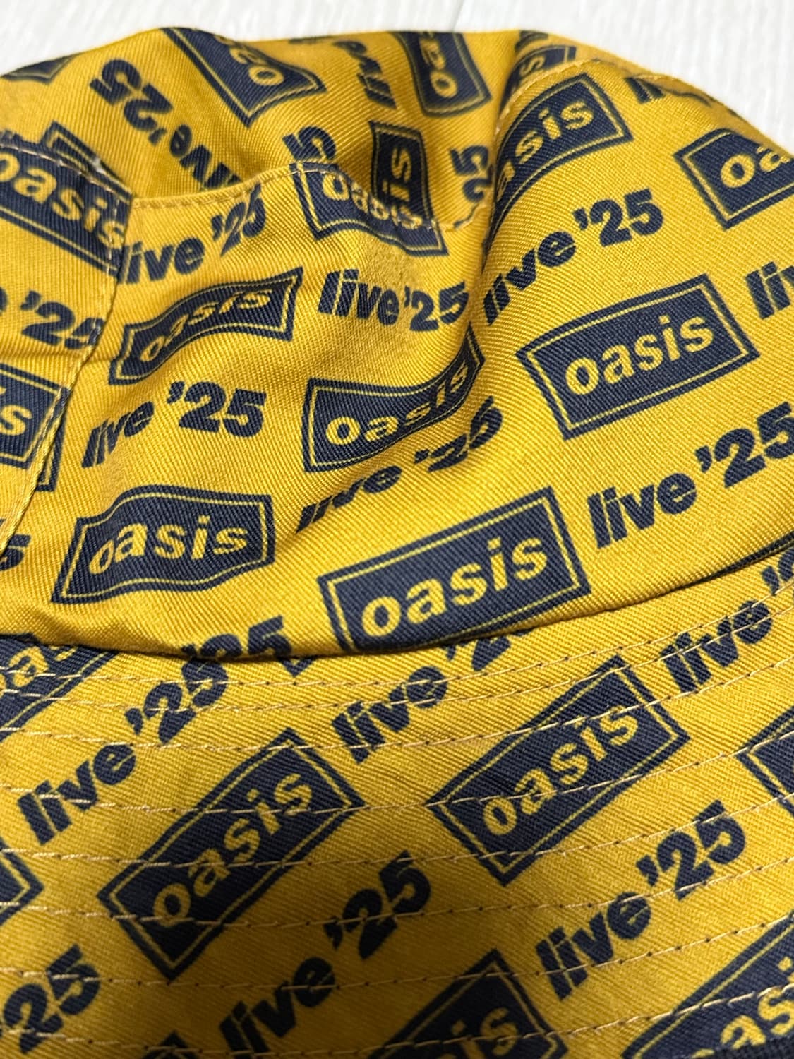 오아시스 라이브25 VIP 머천다이즈 리버시블 버킷햇 상품이미지4