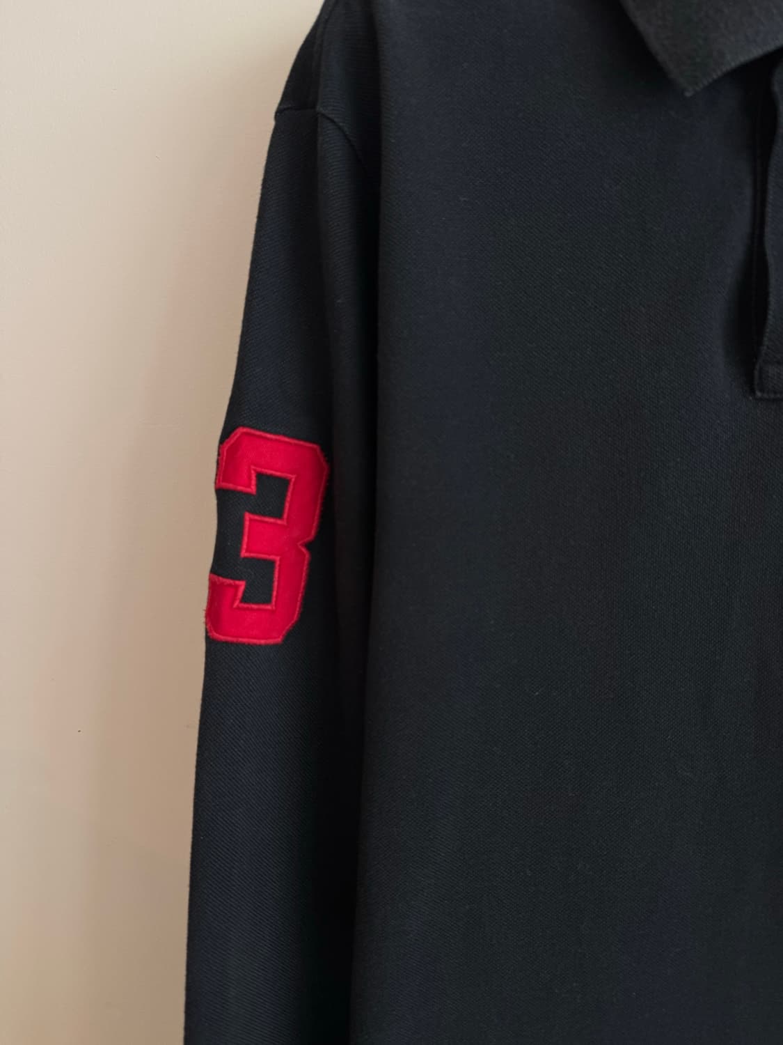 폴로 랄프로렌 빅포니  블랙 카라티 XL 상품이미지2