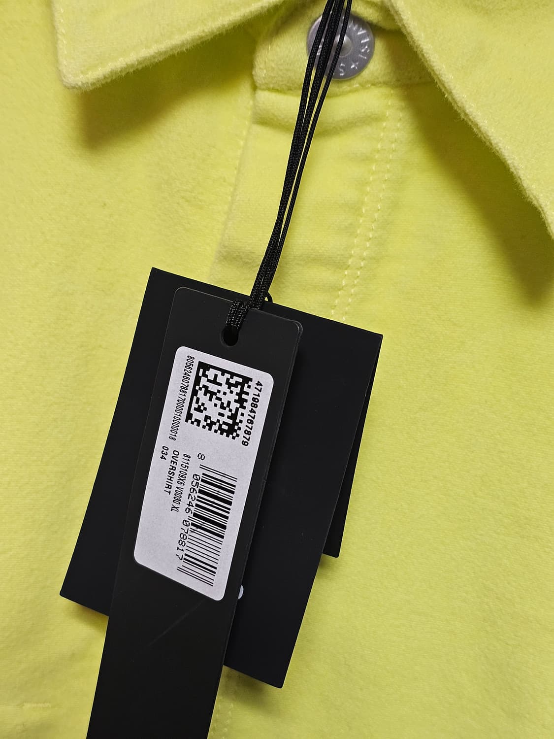 스톤아일랜드 마리나 코튼 몰스킨 릴렉스 핏 오버셔츠 (새 상품) 상품이미지3