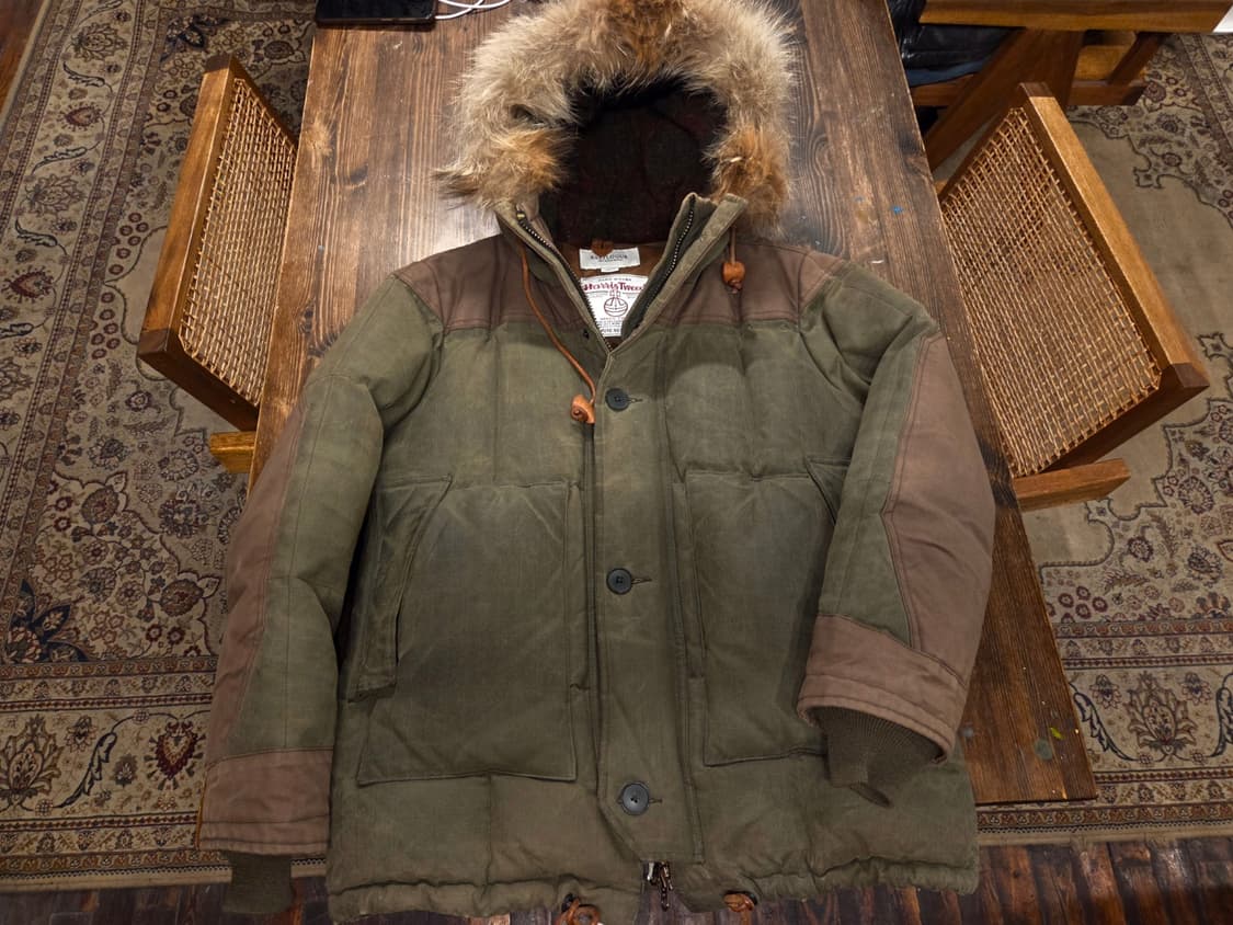 이스트로그 해리스트위드 구스다운자켓  상품이미지8