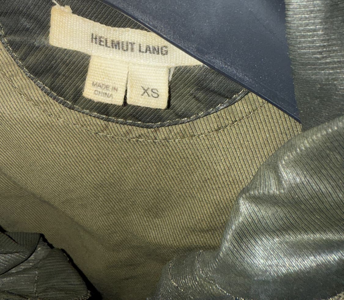 헬무트랭 카키 코팅 롱 자켓 XS 상품이미지4