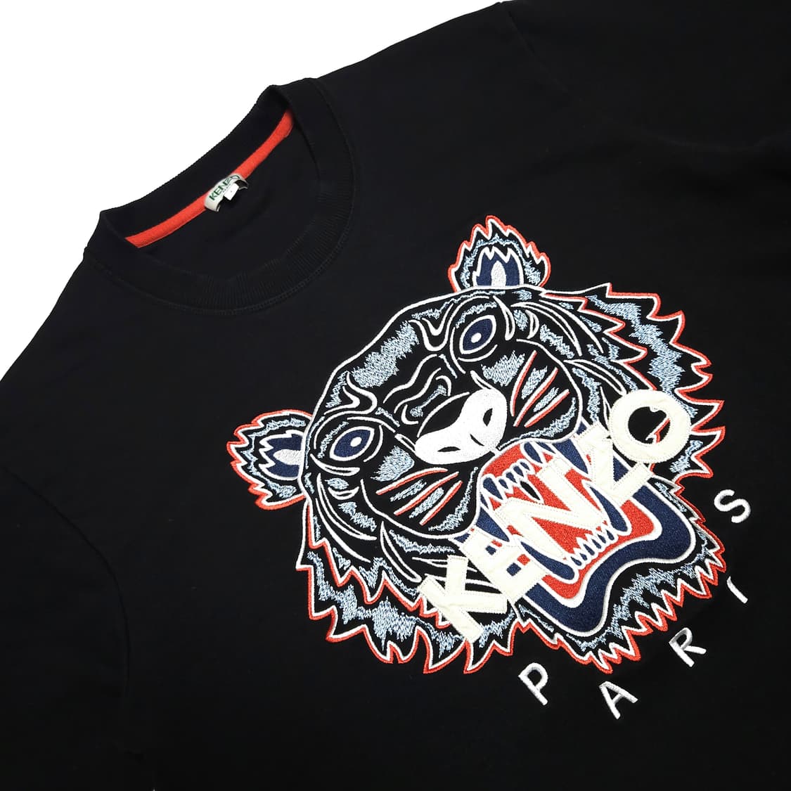 겐조 KENZO 타이거 자수 스웻셔츠 맨투맨 블랙 상품이미지3