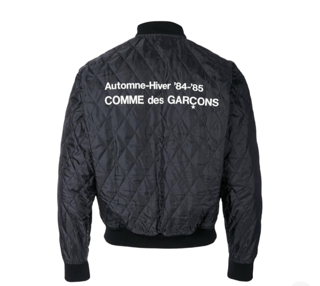 [XL] 꼼데가르송 CDG 퀼티드 스태프 블루종 상품이미지1