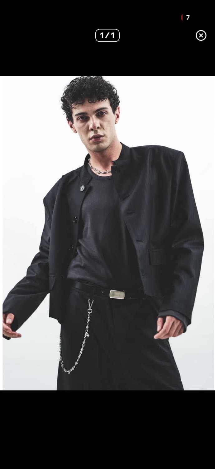 (구매) 헬렛 helet stripe stand collar 자켓 구매 상품이미지1