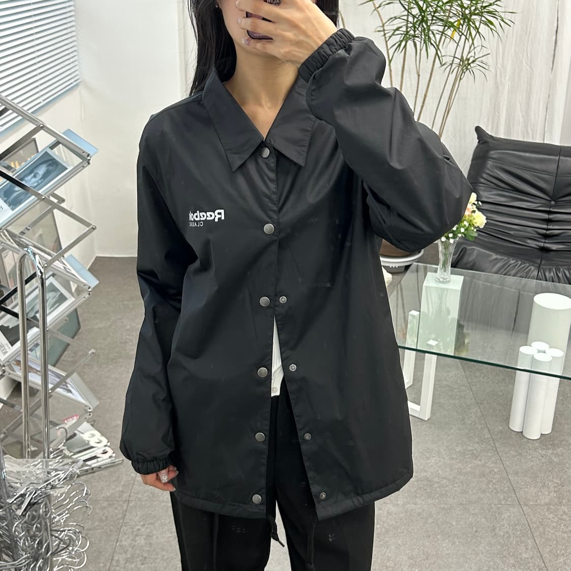 남녀공용 리복 코치자켓 상품이미지2