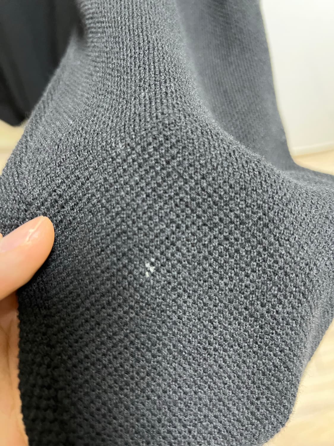 (3)어나더오피스 블랙 니트 가디건  상품이미지3