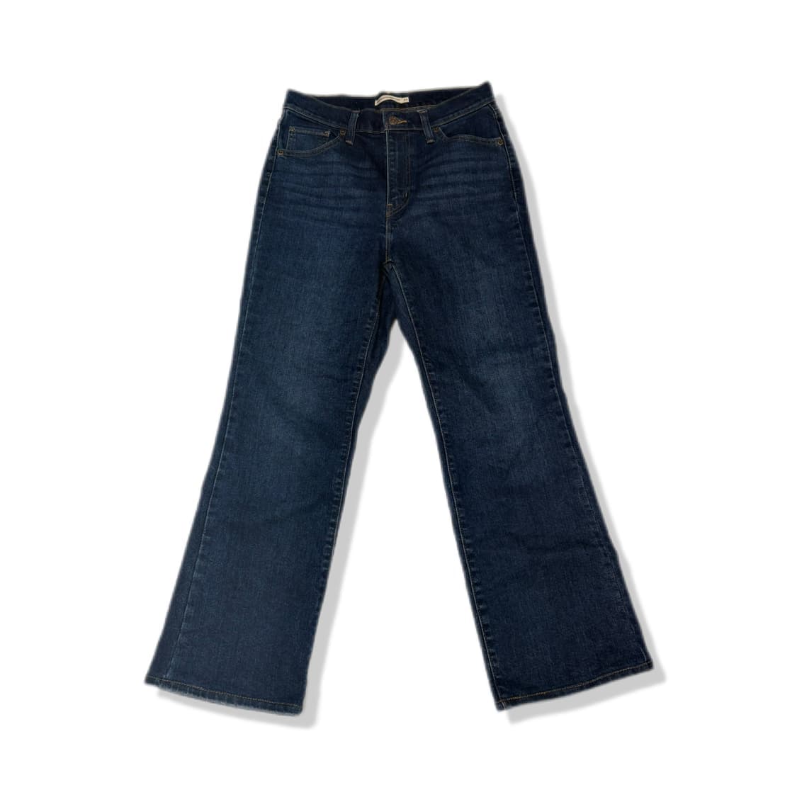 리바이스 하이웨이스트 크롭 플레어진 상품이미지1