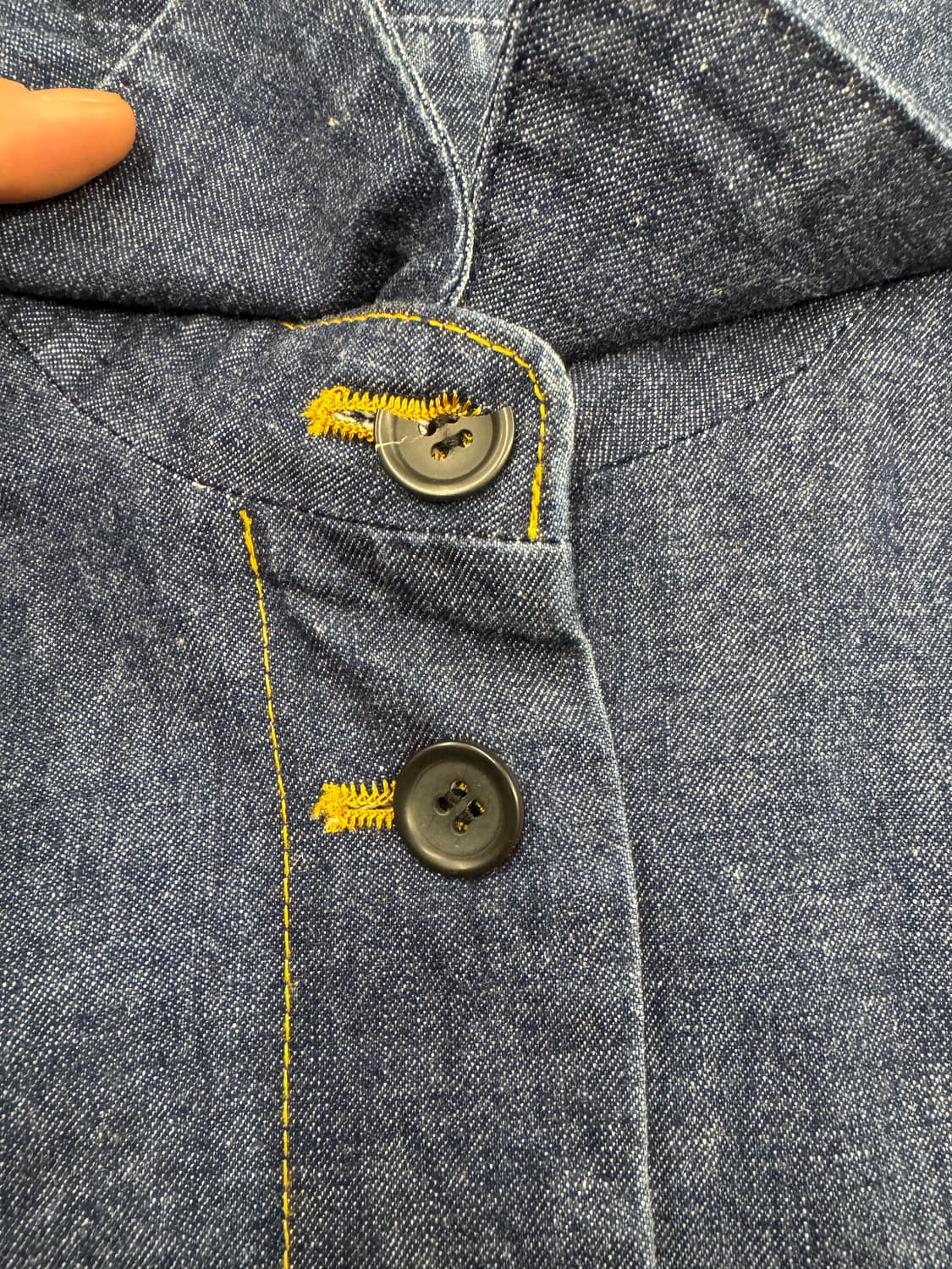 6)Marc Jacobs 빈티지 여성 데님 커버올 자켓 상품이미지3