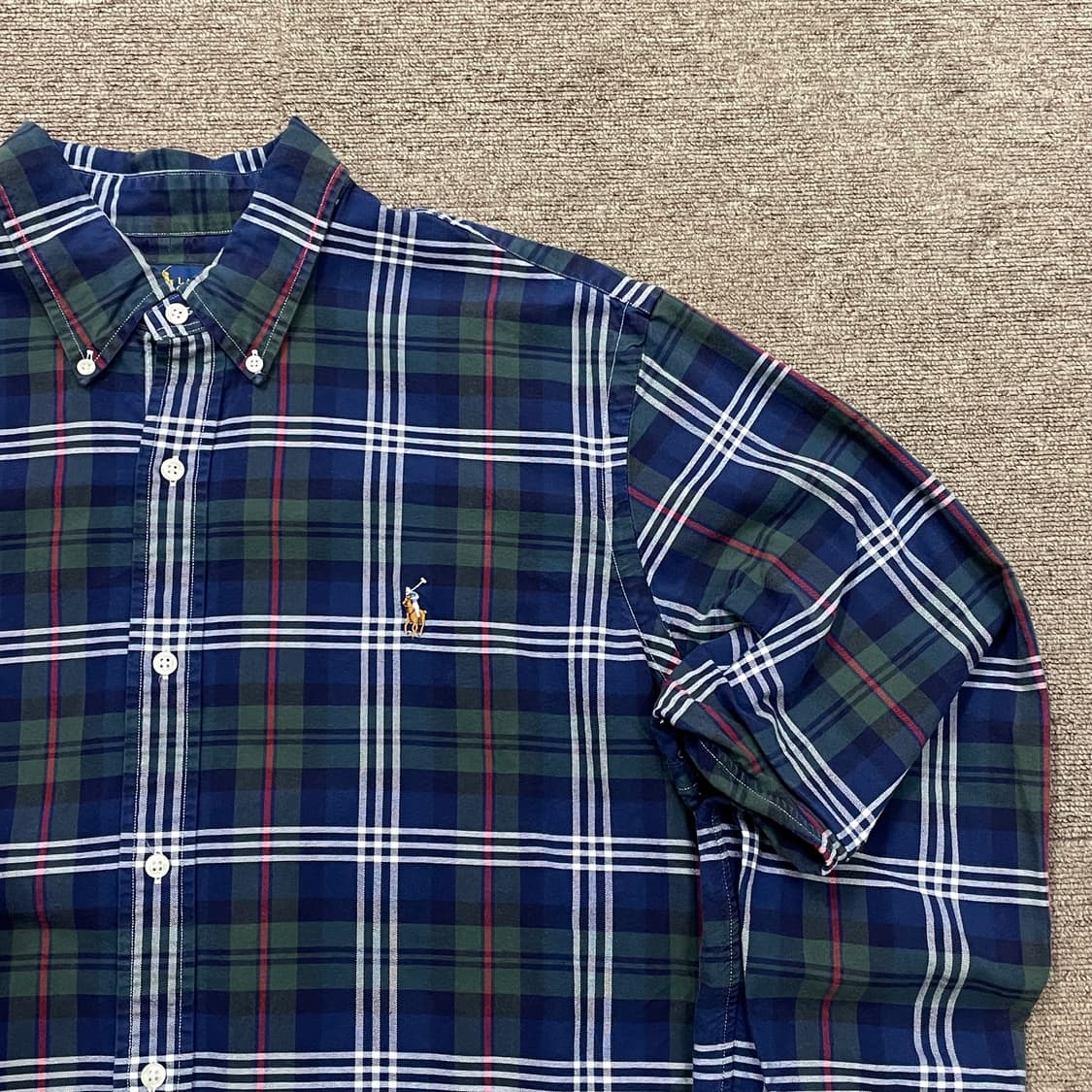 (XL) POLO 폴로 랄프로렌 체크 셔츠 클래식핏 상품이미지4