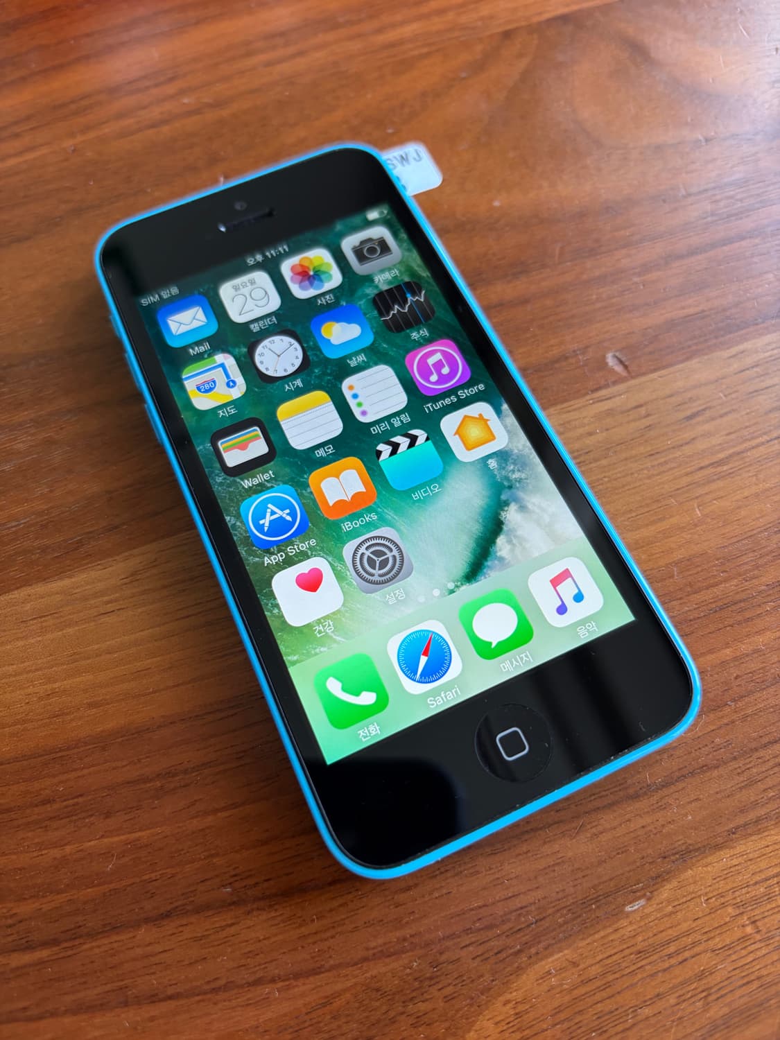 아이폰 5c 블루 16기가 #6246 상품이미지1