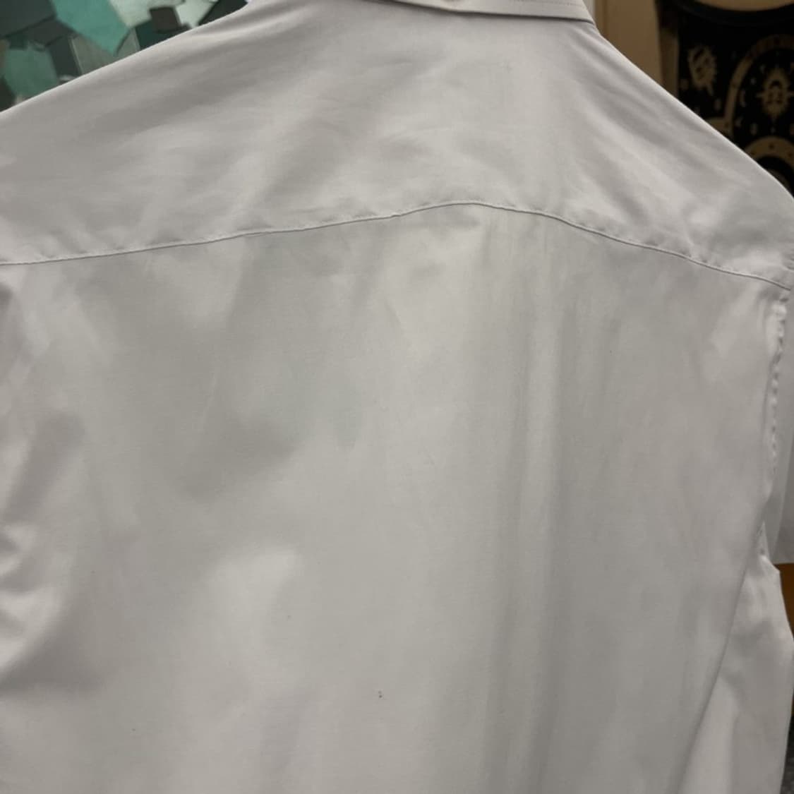 아디다스 빈티지 캐주얼 워크 포켓 자수 반팔 셔츠 95 C12553 상품이미지8