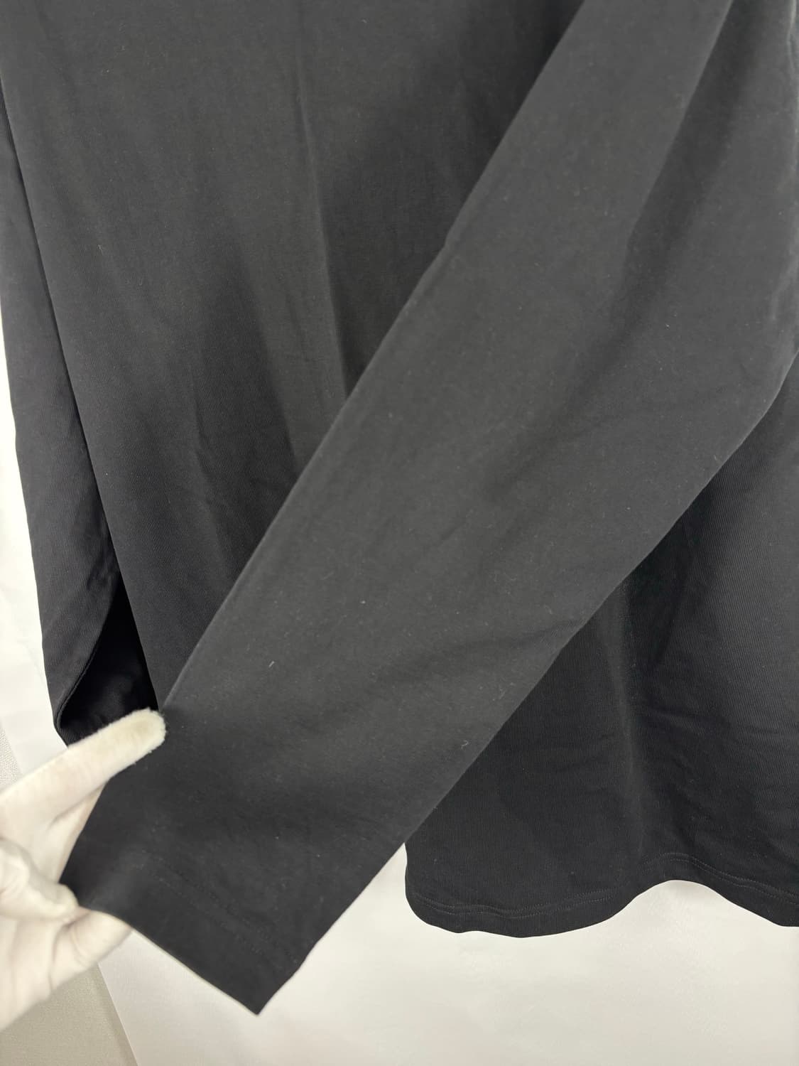 (정품)와이프로젝트 트리플 긴팔 티셔츠 블랙XL 상품이미지5