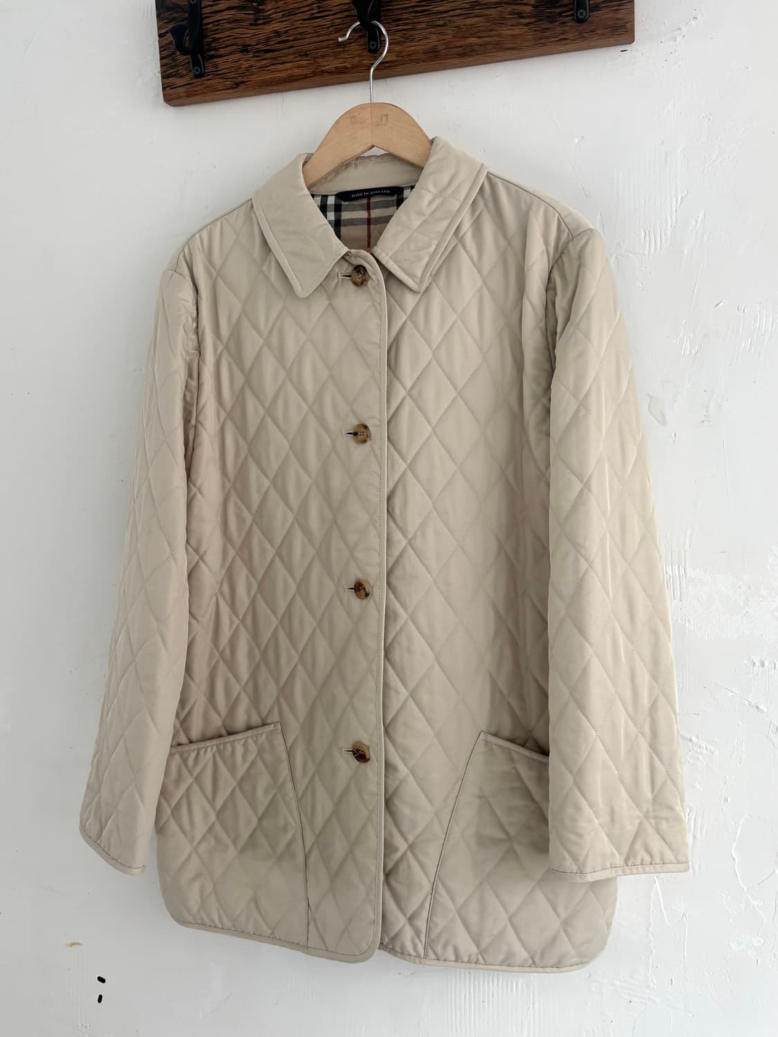 Burberry 버버리 아이보리 퀄팅 자켓 상품이미지2