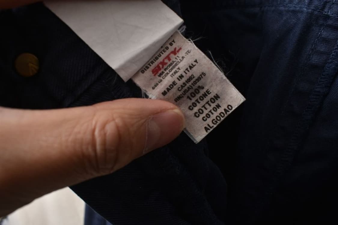 이탈리아 식스티 커브드 코튼 팬츠 31 M0067 상품이미지10