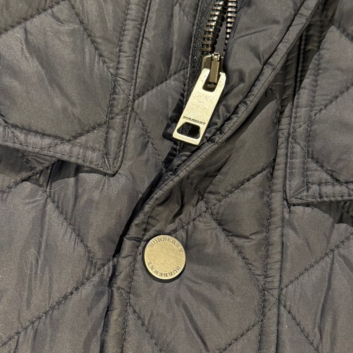 버버리 퀼팅 후드코트 XL 상품이미지5