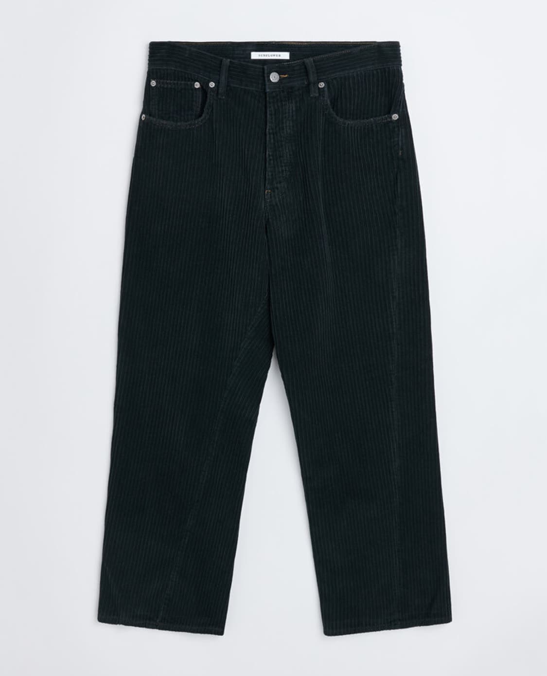 선플라워 코듀로이 팬츠 블랙 상품이미지1