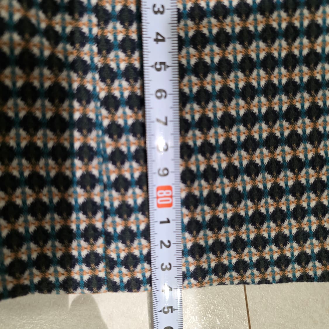 듀엘 배색 니트 원피스 55 상품이미지9