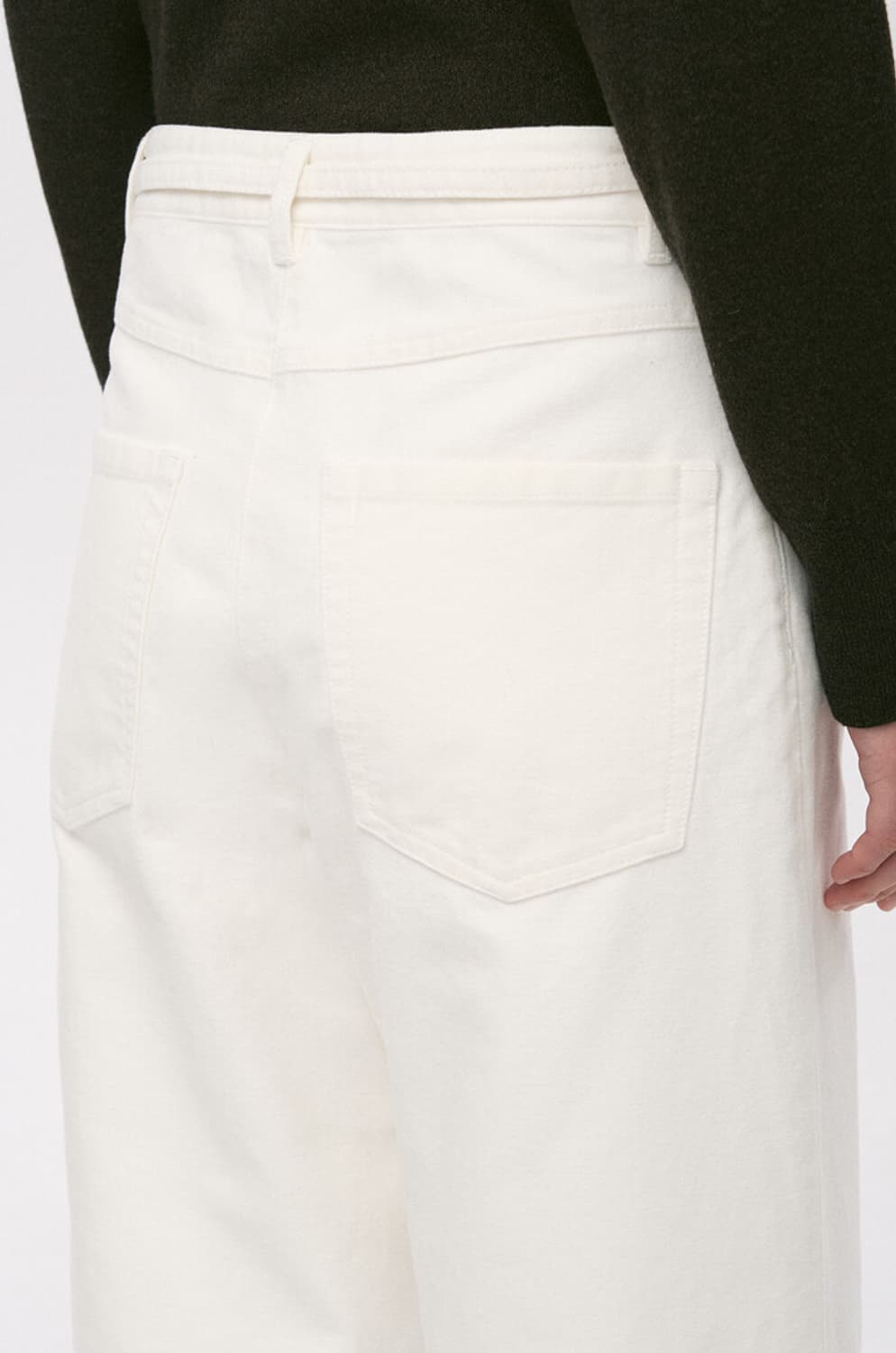 타임st화이트 바지 새상품 (55) 상품이미지3