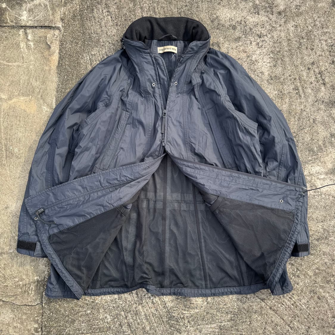 [XL] 03 ISSEY MIYAKE MEN 나일론 후드 코트 자켓 상품이미지2