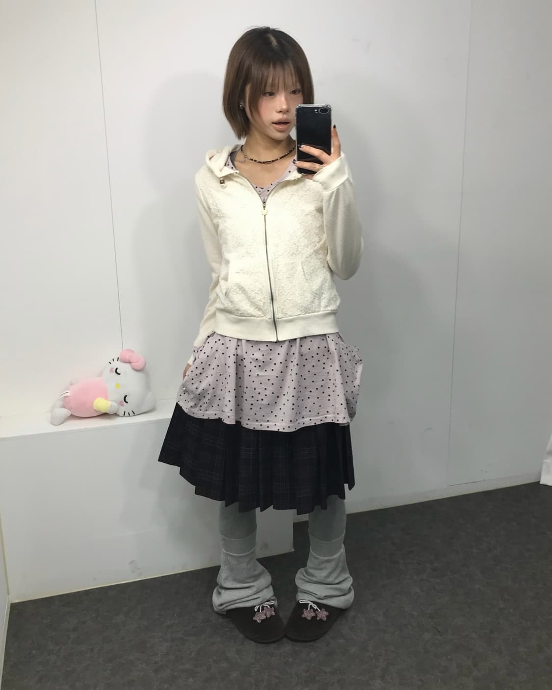 𖤐소프트 도트 레이어드 Set 𖤐 상품이미지2