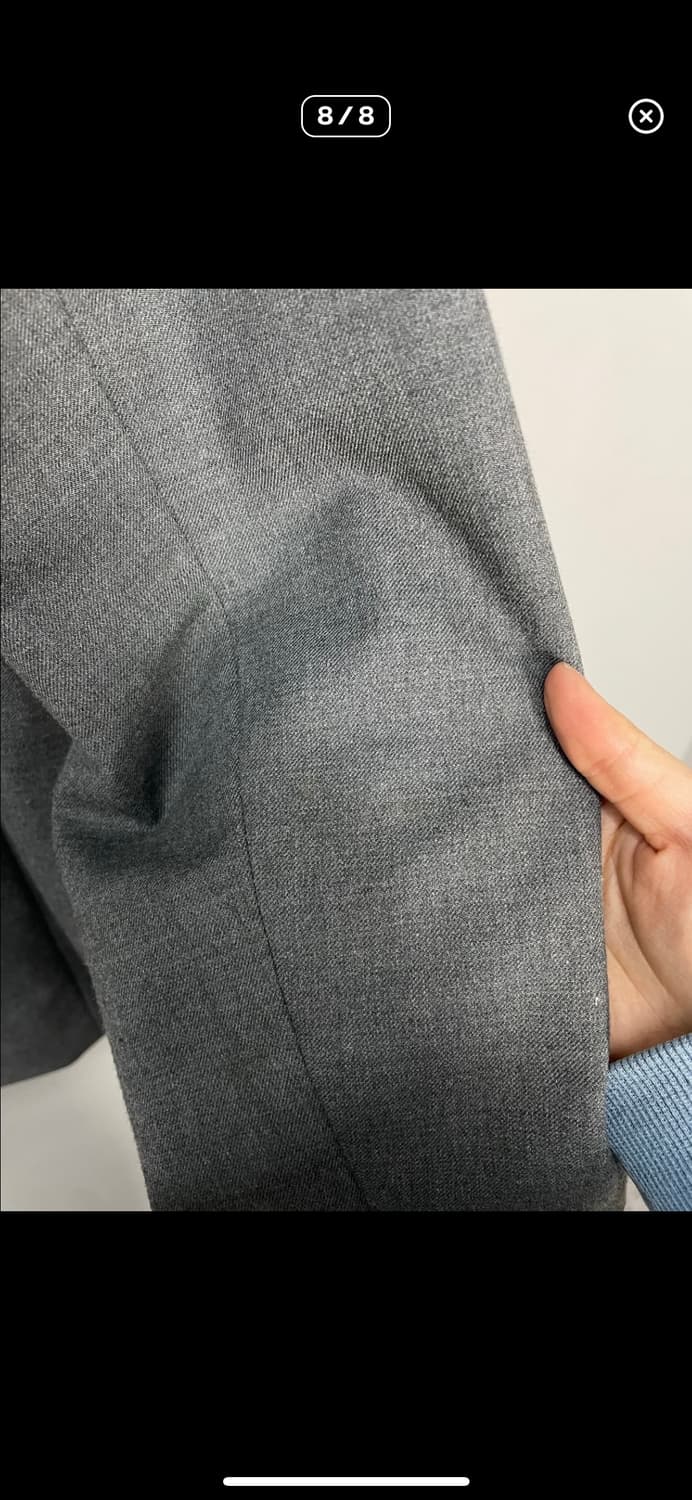 인사일런스 그레이 블레이저 자켓 A3409 상품이미지8