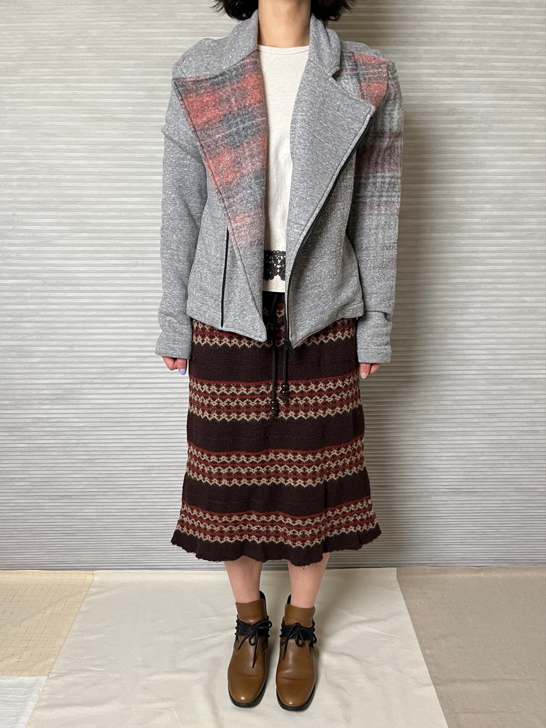 요지야마모토 nep 스웻 라이더 자켓 y’s yohji yamamoto 상품이미지2