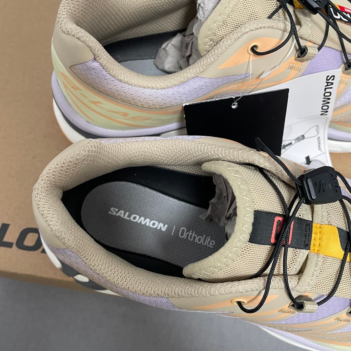 살로몬/ xt6 스카이라인 화이트 페퍼 피치/ 285 상품이미지7