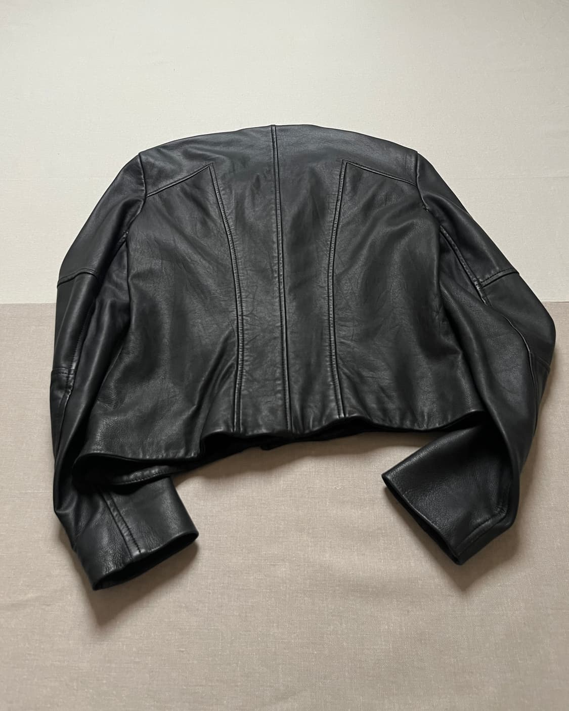 헬무트랭 비대칭 더블 지퍼 레더자켓 helmut lang leather 상품이미지8