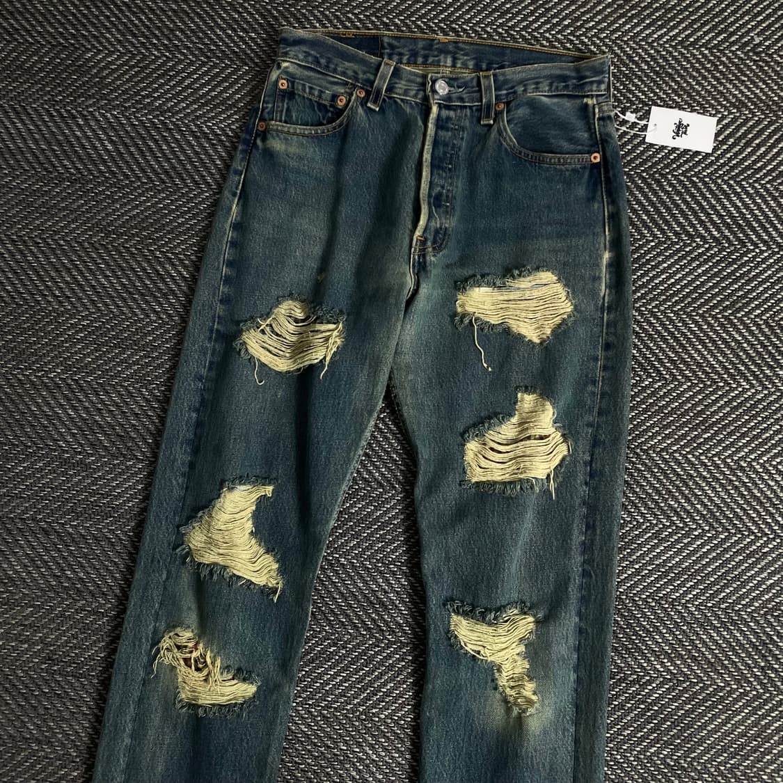 리바이스 501 디스트로이드 디테일 데님 팬츠y 2847 상품이미지1